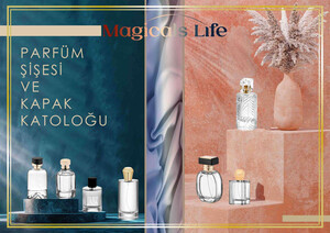 magicals life şişe kapak katolog e-katalog kapak görseli