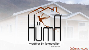 Hüma Modüler Ev Teknolojileri Ürün Kataloğu e-katalog kapak görseli