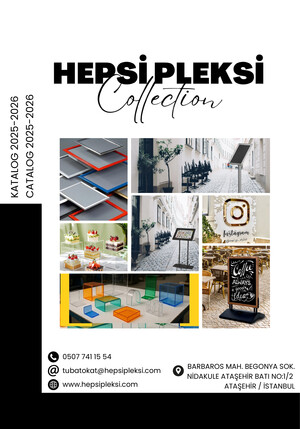 Hepsi Pleksi 2025-2026 e-katalog kapak görseli