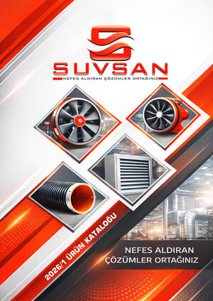 SUVSAN İKLİMLENDİRME-1 e-katalog kapak görseli