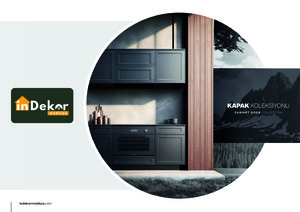 inDekor Mobilya - Kapak Katalogu